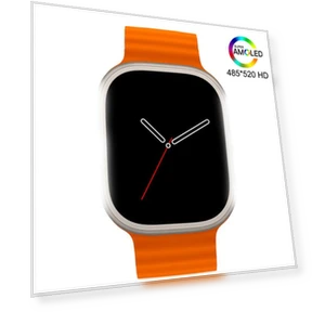 Smartwatch with High Refresh Rate Display, NFC, and Compass — , samrtwatch