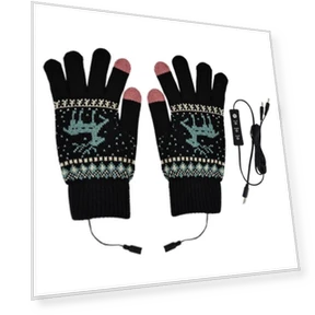 USB Heated Touchscreen Gloves — Gloves, chehaoyun