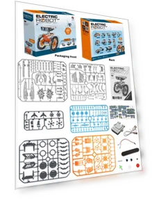 12-in-1 Solar Powered Robot WALL-E Puzzle Toy — Solar Power, Super Go