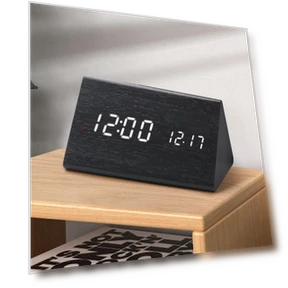 Automatic Glowing Silent Electronic Digital Alarm Clock — Clocks, Fashionable bags