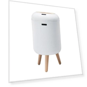 Automatic Smart Trash Can with Motion Sensor — Kitchen Cans, Household Craft
