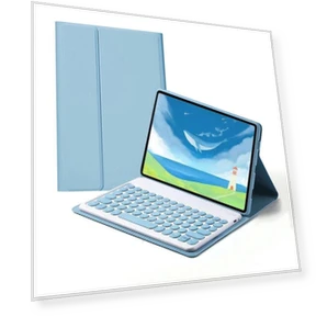 Bluetooth Keyboard with Silicone Case — Keyboard Cases, JHHC