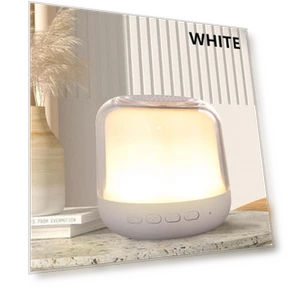 Bluetooth Speaker with Colorful Light — Portable Audio, Better&Healthy Life