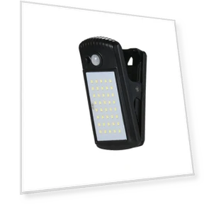 Clip-on LED Solar Light with Smart Human Induction — Outdoor, COOKING-MALL