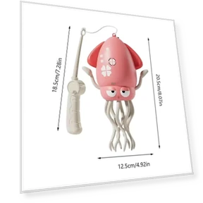 Creative Dancing Squid Electronic Pet — Interactive Animal Companions, JOHO