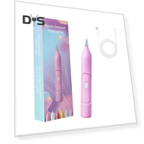 Electric Diamond Art Pen — Crafting Essentials, Red bey