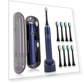 Electric Sonic Toothbrush with 8 Brush Heads — Kids' Electric Toothbrushes, Sarmocare