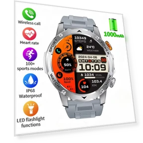 Large Capacity Battery Smartwatch — Smartwatches, Carrefour