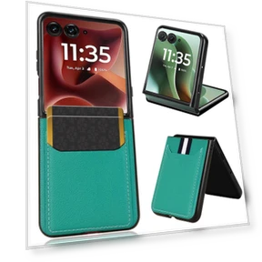 Leather Phone Case with Card Holder — Basic Cases, Smartwatch 2025
