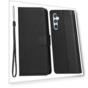 Leather PU Flip Wallet Case with Stand — Flip Cases, Smartwatch 2025