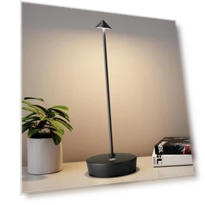 LED Desk Lamp with Mushroom and Spikes Design — Study & Desk Lighting, Sole Street