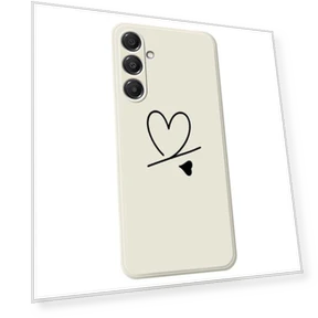 Love Pattern Printing Straight Edge TPU Phone Back Cover — Back Covers, Smartwatch 2025