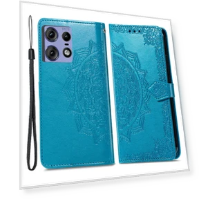 Mandala Flower Leather Phone Cover — Flip Cases, Smartwatch 2025