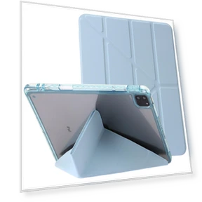 Origami Stand Clear Back Tablet Cover — Keyboard Cases, Smartwatch 2025