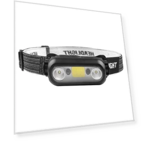 Outdoor Touch Sensor Headlamp — Flashlights, Pleasure Holiday