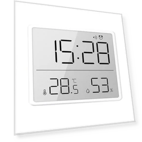Smart Digital Alarm Clock with Magnetic Attraction, Indoor Temperature and Humidity, HD Screen Display — Alarms & Clocks, Alarm Clock