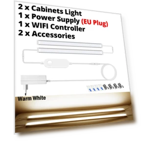 Smart LED Cabinet Lights — Wall Lighting, Lcamaw Lighting Light