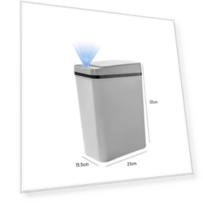 Smart Trash Bin — Waste Baskets, QIANBAIDI