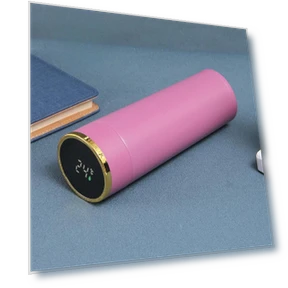 Smart Vacuum Stainless Steel Flask with Temperature Display — Flasks, Binchi Outdoor Equipment