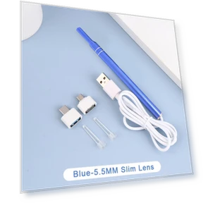 Smart Visual Ear Cleaning Endoscope Kit — Syringes, Wotypea