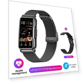 Smart Watch with Bluetooth Phone Connection, Music, Fitness, Heart Rate, Blood Oxygen, Waterproof Sports Smart Bracelet,... — Smartwatches, LIGE