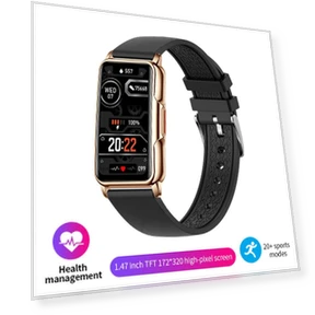 Smart Watch with Bluetooth Phone Connection, Music, Fitness Tracking, Heart Rate and Blood Oxygen Monitoring, Waterproof... — Smartwatches, LIGE