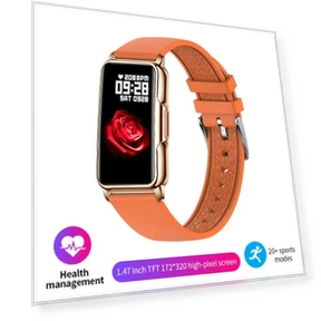 Smart Watch with Bluetooth Phone Connection, Music, Fitness, Heart Rate, Blood Oxygen, Waterproof Sports Smart Band — Smartwatches, LIGE