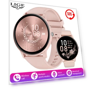 Smartwatch with Bluetooth and Voice Assistant — Smartwatches, LIGE