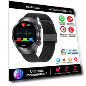 Smartwatch with Laser Therapy ECG+PPG — Smartwatches, SAMS Online