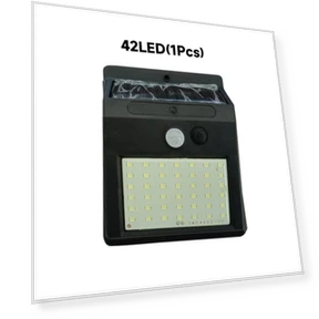 Solar Powered LED Wall Light with Motion Sensor — Outdoor, Sole Street