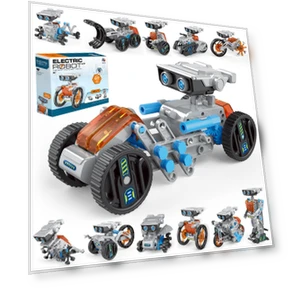 Solar-Powered Wall-E Robot Kit — Solar Power, Happy Time For kids