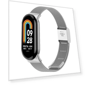 Stainless Steel Mesh Strap — Fitness Bands, j-3C