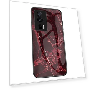 Tempered Glass+PC+TPU Case Marble Pattern Printing Protective Phone Cover — Phone Accessories, Smartwatch 2025