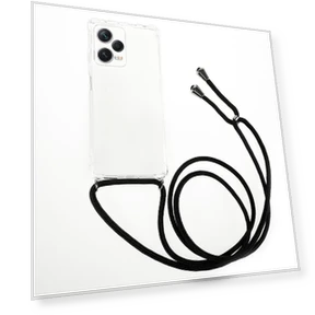 Transparent Phone Case with Reinforced Corners and Strap — Basic Cases, Smartwatch 2025