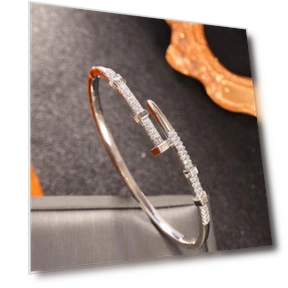 Valentine's Day Gift Round Nail Bracelet — Smart Jewelry, Pendant & Bracelet HOME