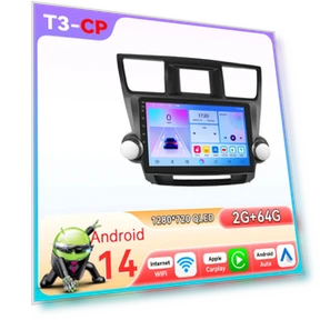 Android Car Multimedia Player with GPS Navigation and 4G — In-Dash, Hizpo