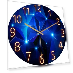 Digital Wall Clock — Wall, Factory Discount Outlet