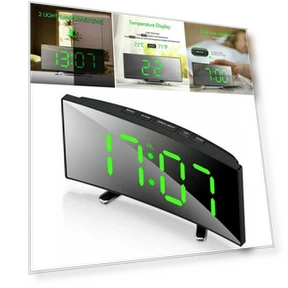 Electronic Alarm Clock — Clocks, Alarm Clock