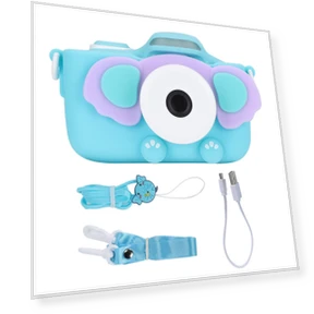 HD IPS Touchscreen Kids Digital Camera — Interactive Animal Companions, ZY-jieri