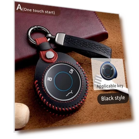 Leather Car Key Fob Cover — Clothing, CarPedal