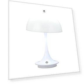 Mushroom-Shaped Desk Lamp with USB Charging — Study & Desk Lighting, Cosy Homes