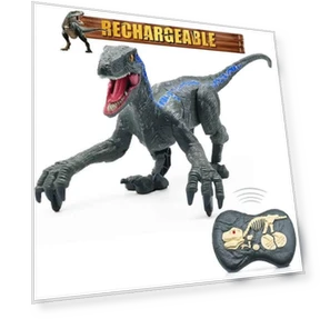 Radio-controlled Dinosaur Toy — Interactive Figures & Robots, JJRC