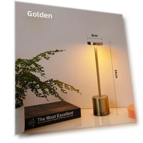 Rechargeable Touch Metal Desk Lamp — Desk & Table Lighting, StriveFire