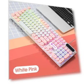 Robotic Chicken Eating Game Keyboard — Gaming Keyboards, ZJM Mall