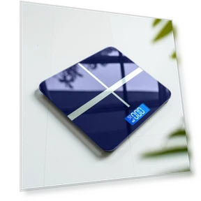 Smart Bathroom Scale with LED Display — Weight Management Tools, Refreshing Home