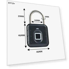Smart Biometric Fingerprint Lock — Biometric Security, Tuya