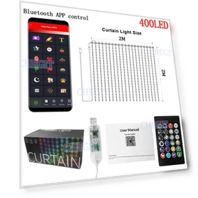 Smart LED Fairy Lights — Outdoor String Lights, COOKING-MALL