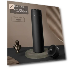 Smart Mug with Temperature Display — Beverage Warmers, DHDH