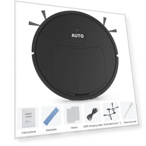 Smart Sweeping Robot Vacuum — Smart Cleaning Robots, Refreshing Home