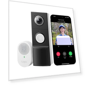 Smart Video Doorbell for Smartphone — Smart Home Security, Tapo